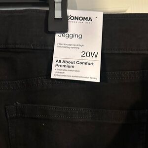 New Sonoma 20w black jeggings